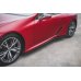 Накладки сплиттеры на пороги на Lexus LC 500